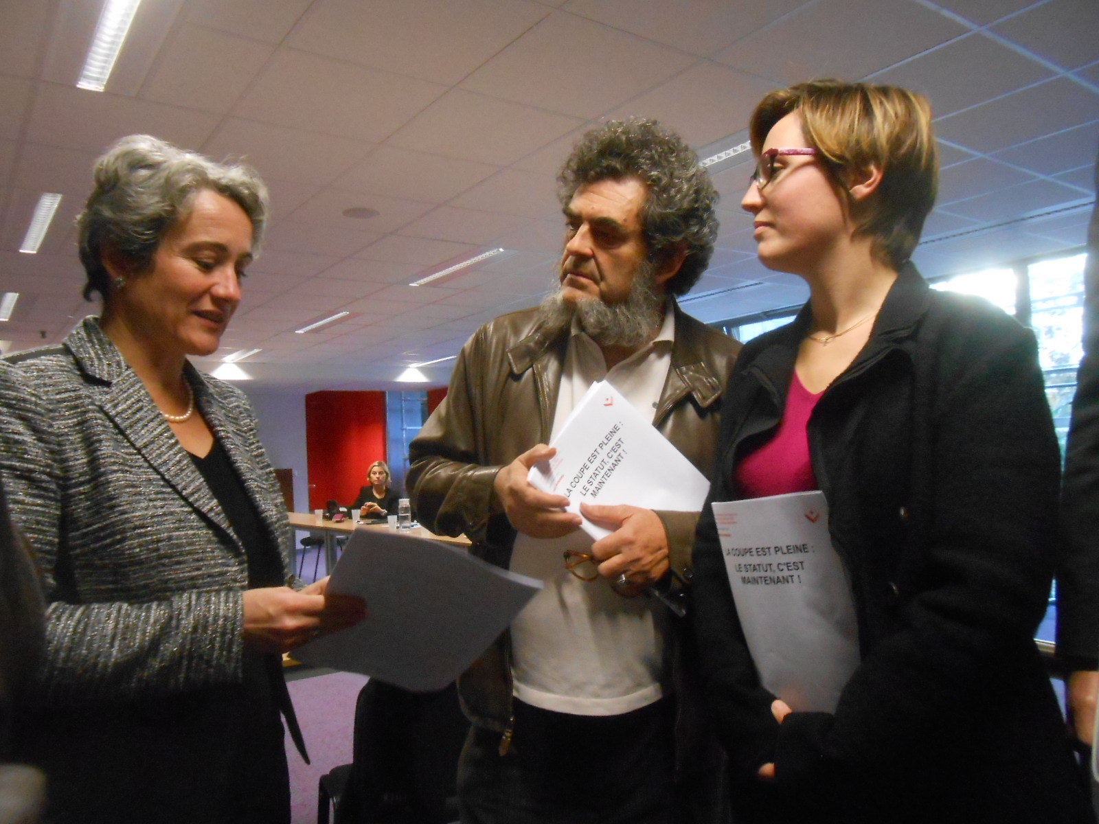 Cécile Avézard, Bruno Vachin, Sophie Mettetal