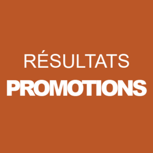 Résultats promo